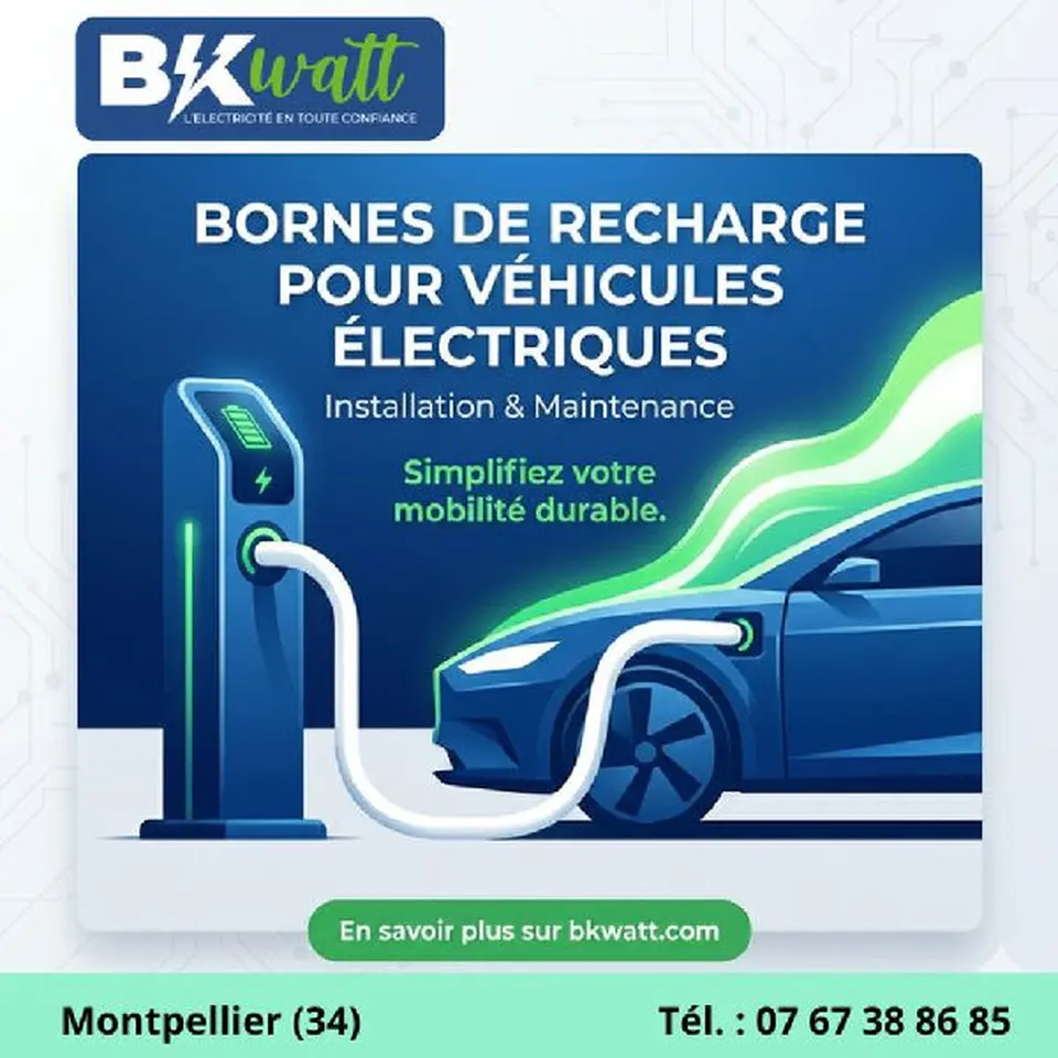 Installateur Borne de Recharge Montpellier 34