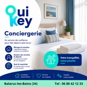 Pourquoi faire appel à une conciergerie à Balaruc-les-Bains ?