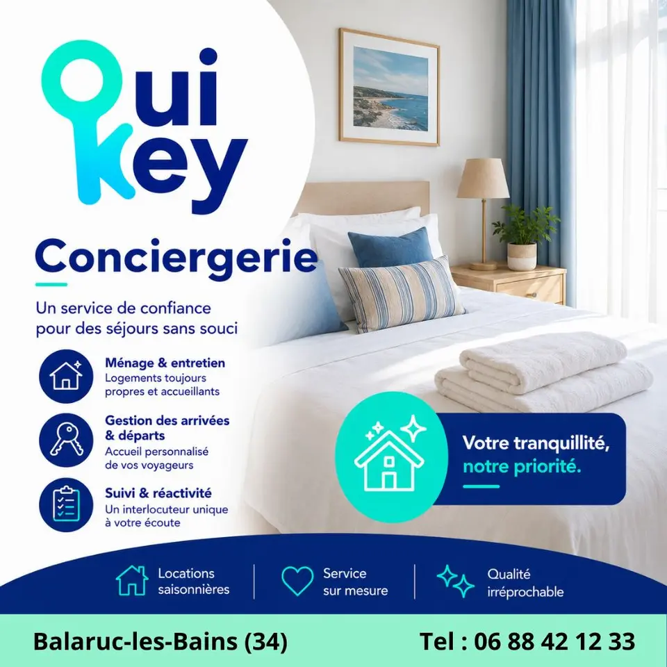 Pourquoi faire appel à une conciergerie à Balaruc-les-Bains ?
