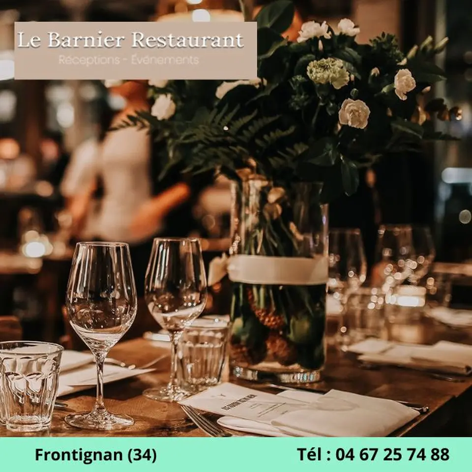 Privatiser un restaurant ouvert à Frontignan pour un événement