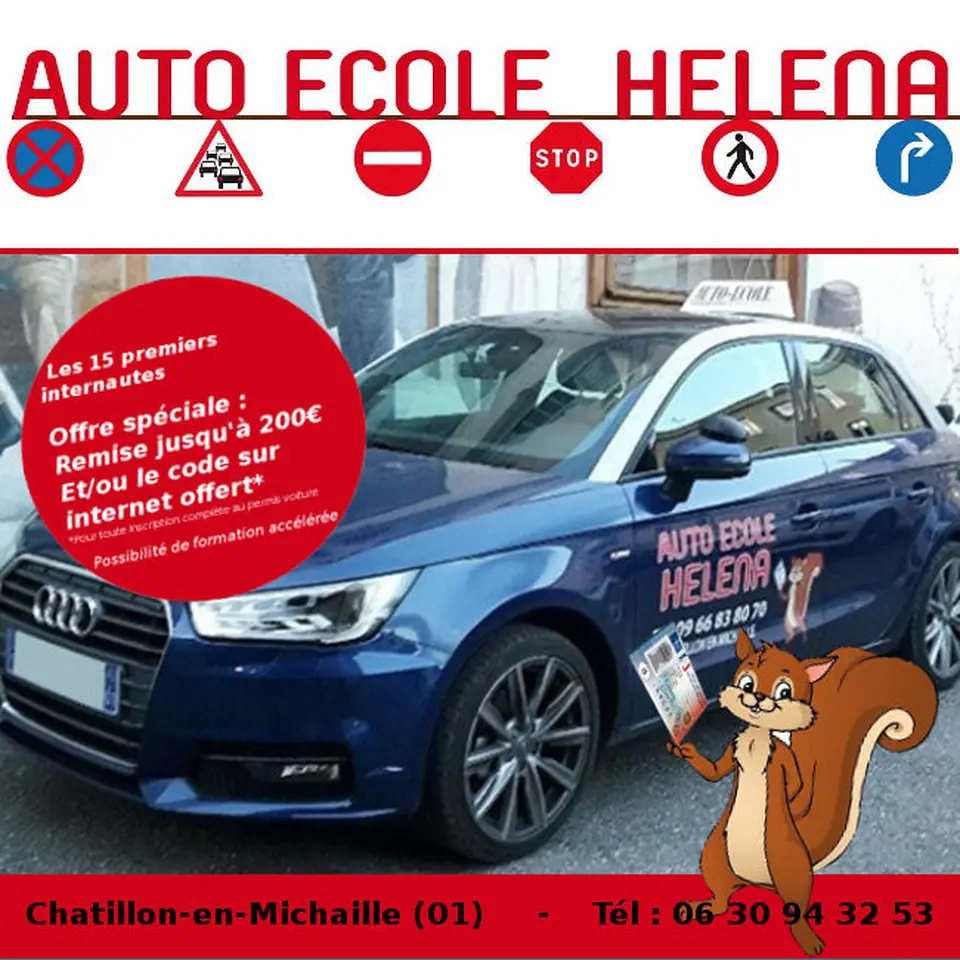 photo de auto ecole helena chatillon en michaille 01