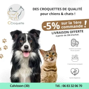 photo de croquette chien chat nimes la vaunage 30