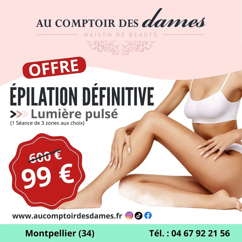 promotions epilation definitive à Montpellier 34