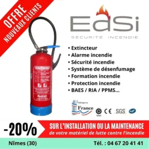 photo de extincteur nimes securite incendie 30