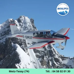 photo de formation vol avion annecy haute savoie 74