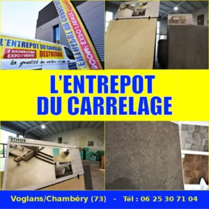 photo de l entrepot du carrelage chambery 73