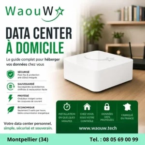 Hébergeur web à domicile avec WaouW Box : la révolution du cloud privé personnel