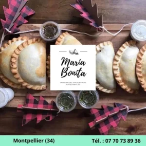 Les ampanadas du restaurant argentin Maria Bonita à Montpellier