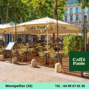 terrasse du meilleur restaurant italien Montpellier 34