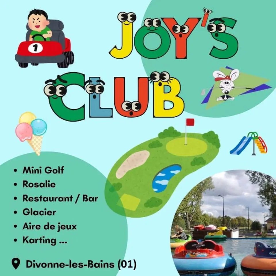 Bannière avec logo Joy's Club
