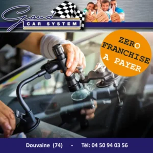 photo de pare brise carrosserie mecanique douvaine 74