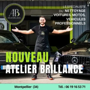 photo de polissage voiture montpellier 34 ceramique auto