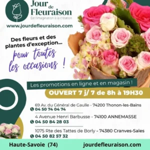 photo de promotions fleuriste cranves sales 74 livraison