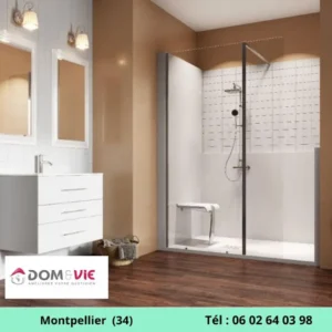 aménagement douche senior Montpellier