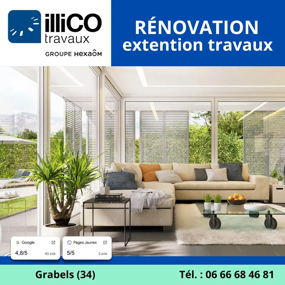 photo de renovation extension travaux grabels 34