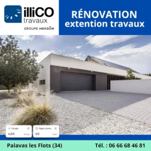 photo de renovation extension travaux palavas les flots 34