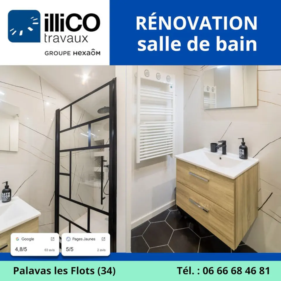 photo de renovation salle de bain palavas les flots 34