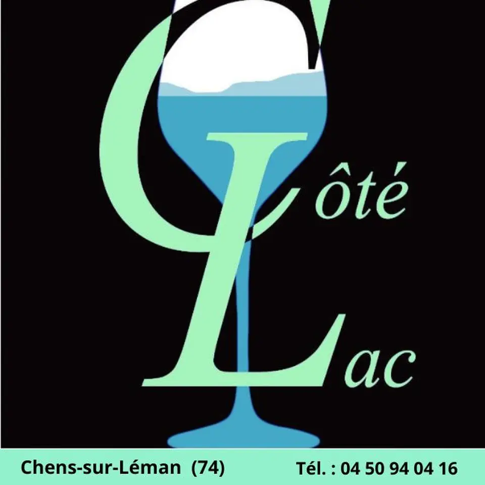 logo du restaurant glacier Côté Lac