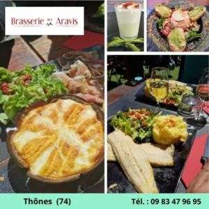 photo de restaurant thones brasserie aravis 74