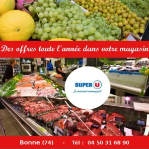 photo de super u bonne 74